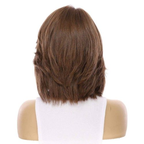 12.Luxe . 8.Medium.Brown .Straight.Back