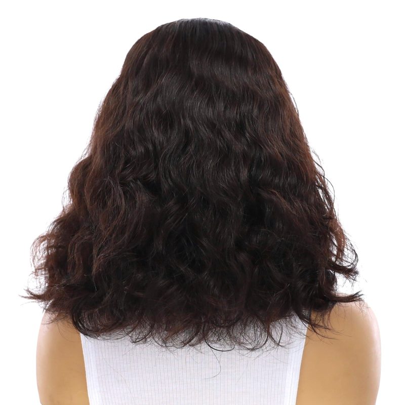 16 HatFall Soft Black Wavy Back