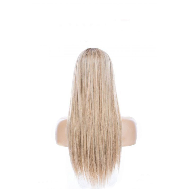 24 divine topper ash blonde straight back 2