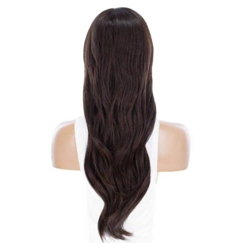 26 ponytail dark brown back 1