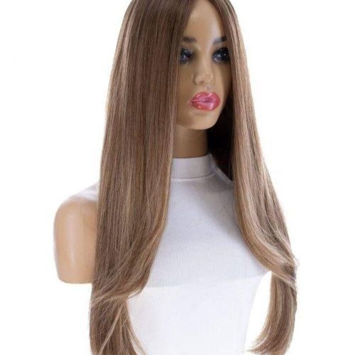 26 ponytail light brown babylight side