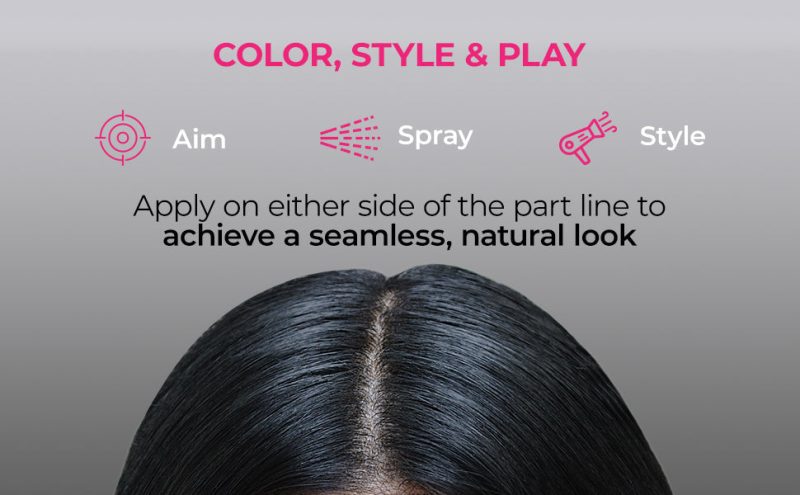 ASIN.MI .IllusionsHairColorPowderSprayBundle.M5 1