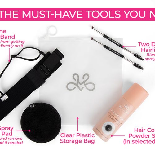 ASIN.MI .IllusionsHairColorPowderSprayBundle.M6 1