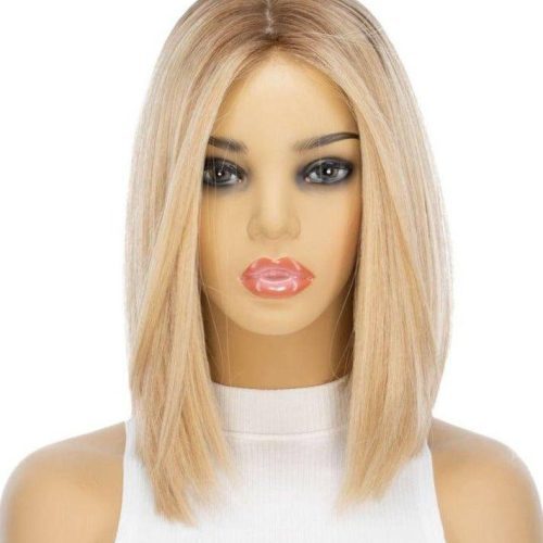 golden blonde premium human hair wigs milano victoria wigs 13 inch long blonde