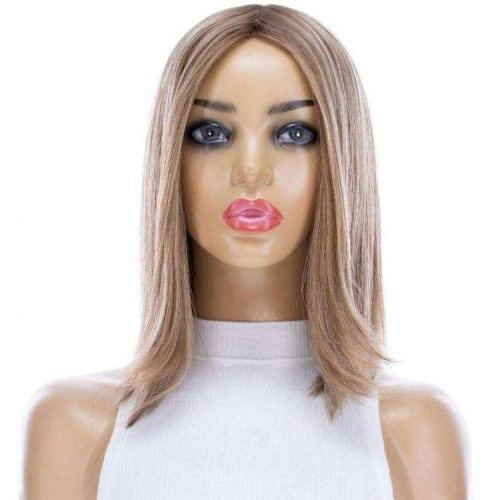 medium blonde premium human hair victoria 13 long milano wigs