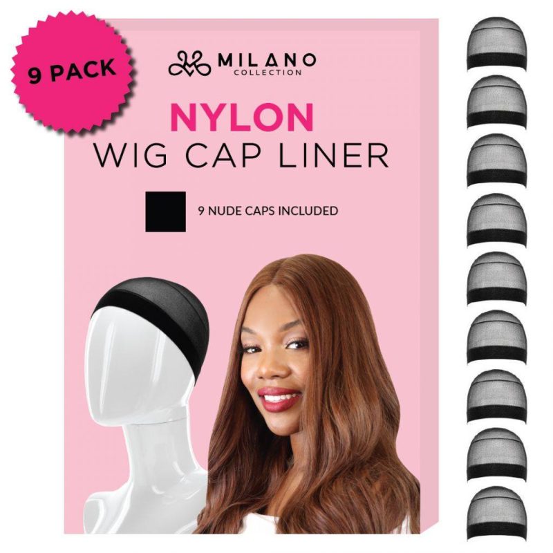 nylon cap 9 pack black